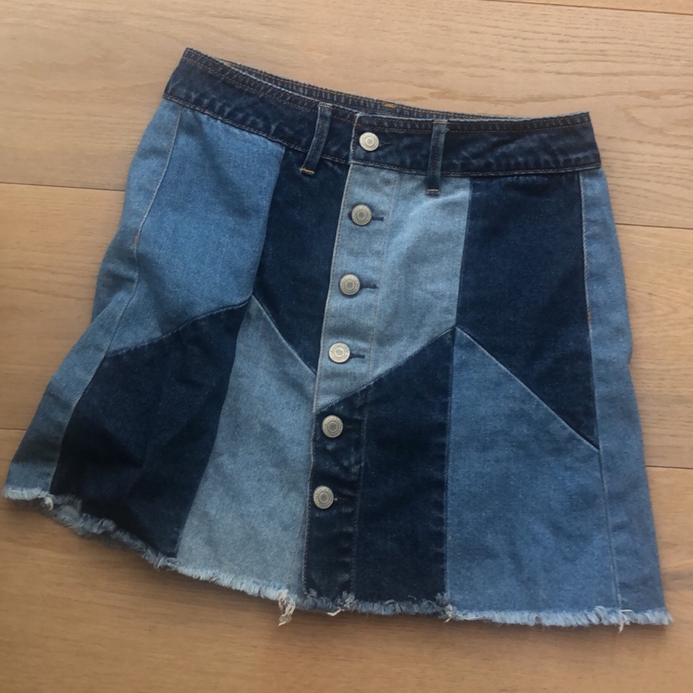 American eagle jeans skirt